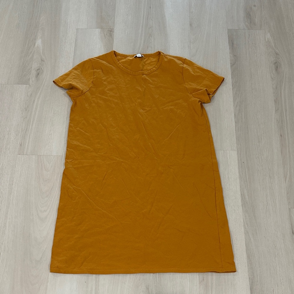 J. Crew Mustard Mini Dress
